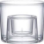 Jager Bomb glas, leje, 2 i 1. Poly. Leje pr. stk.