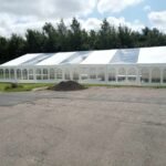 Komplet 12*21 m telt med gulv