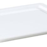 Serveringsfad, hvid.  L:32,5 x B:26,5 x H:3 cm