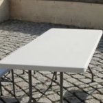 Leje af Komplet bord, bænkesæt i plast.