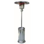 LUX terrassevarmer, Sort, 221 cm. OBS: Gas medfølger ikke.