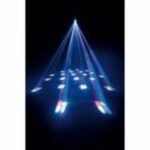 Komplet diskolysshow med 3 effekter til festen